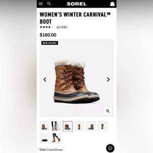 SOREL WOMEN'S WINTER CARNIVAL™ BOOT